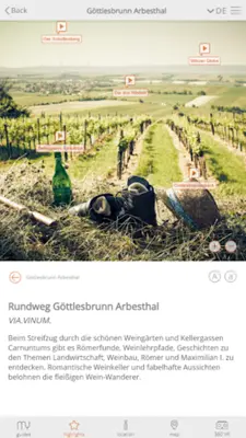 Wanderwege Römerland Carnuntum android App screenshot 10