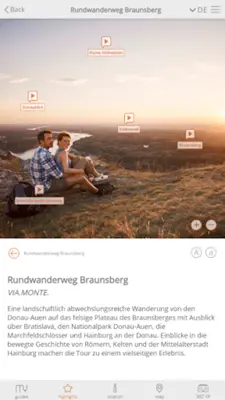 Wanderwege Römerland Carnuntum android App screenshot 12