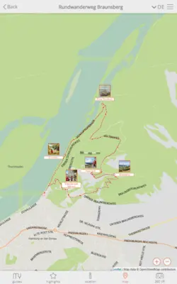 Wanderwege Römerland Carnuntum android App screenshot 1