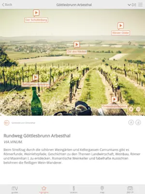 Wanderwege Römerland Carnuntum android App screenshot 5