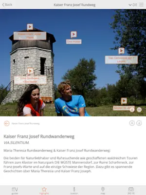 Wanderwege Römerland Carnuntum android App screenshot 8